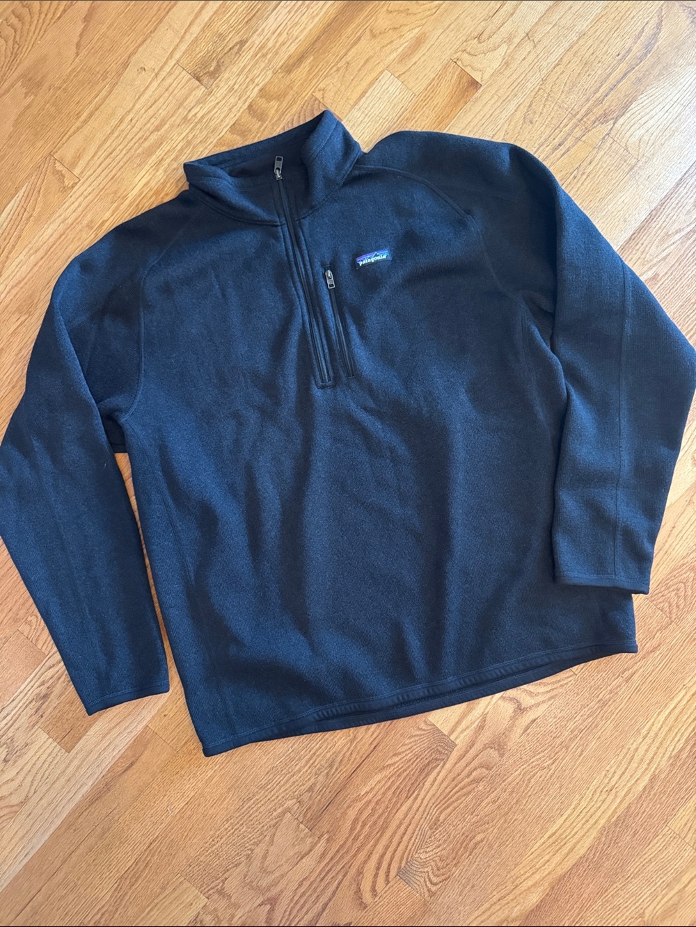 Patagonia Men’s Quarter Zip Sweatshirt Pullover - Black XXL